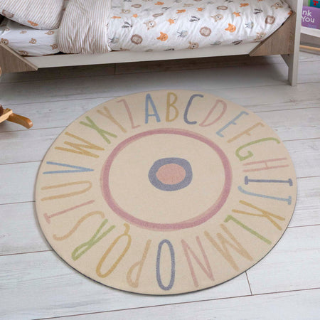 MadeNorth Alphabet Circle Playmat