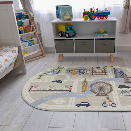 MadeNorth London Landmarks Playmat