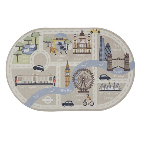 MadeNorth London Landmarks Playmat
