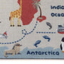 MadeNorth World Map Playmat