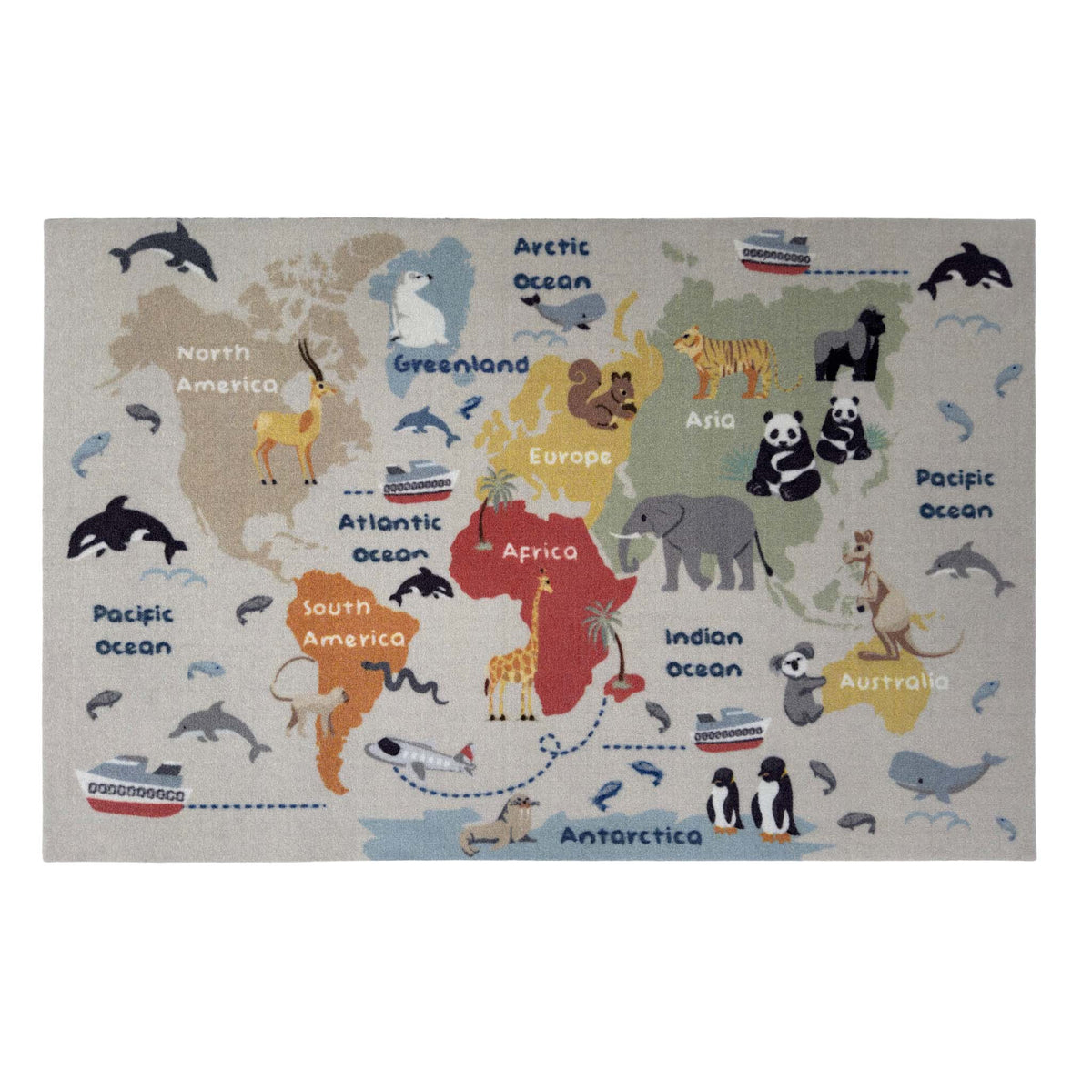 My Play Mat World Map