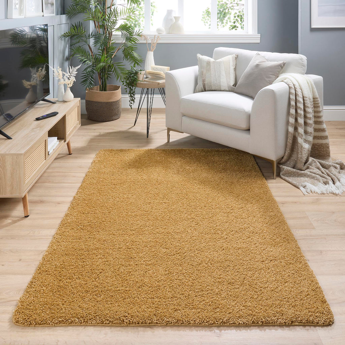 Howler & Scratch Shaggy Rug Ochre