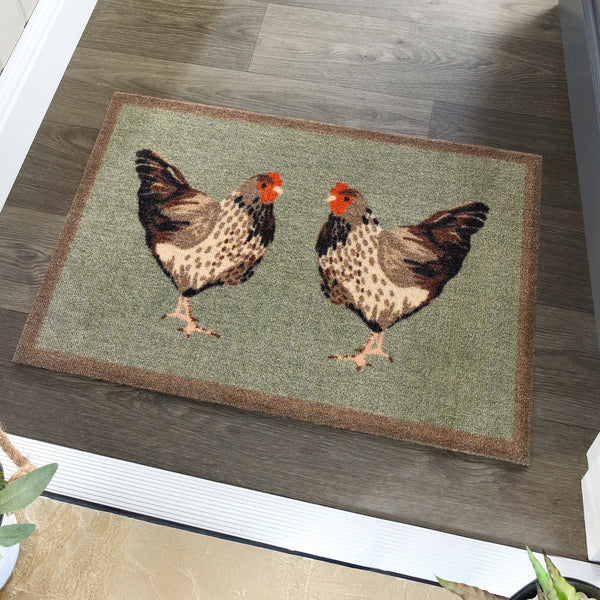 My Mat Nylon Indoor Pattern My Chickens