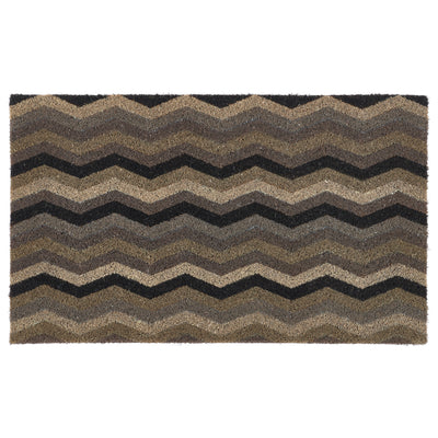 My Mat Printed Coir Ocean Zig Zag 45X75
