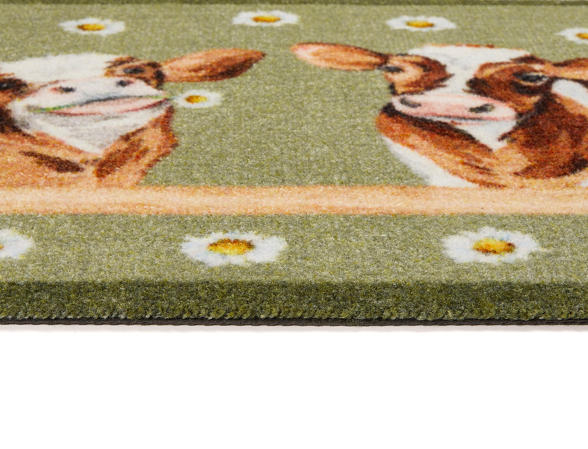 My Mat Nylon Indoor Pattern My Daisy Cow