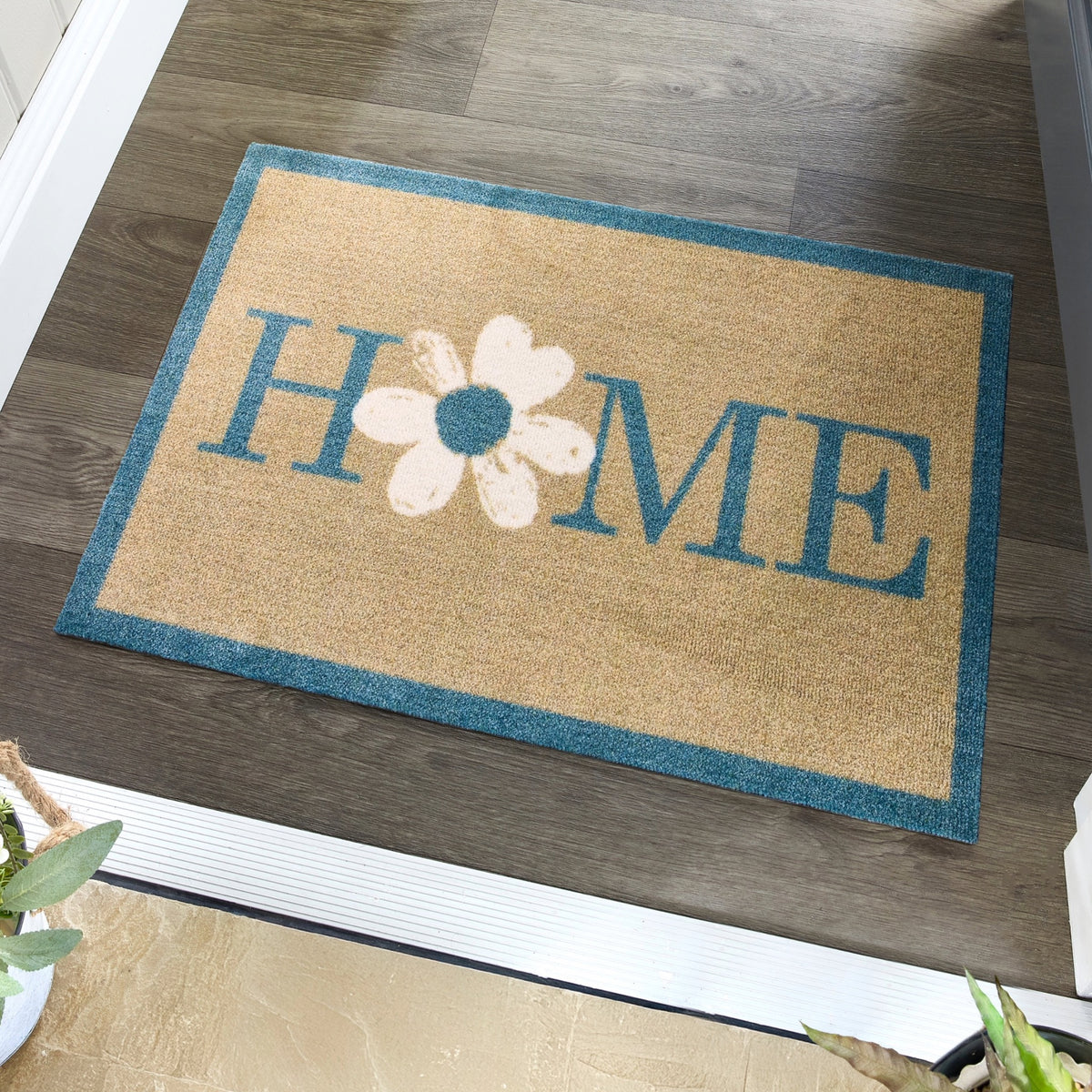 My Mat Nylon Indoor Pattern My Flower Home