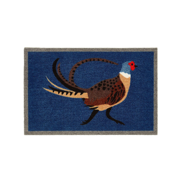 My Mat Nylon Indoor Pattern My Pheasant Blue