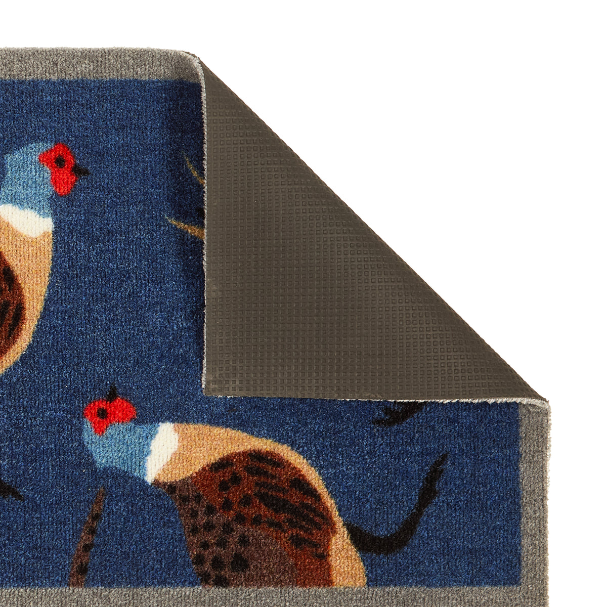 My Mat Nylon Indoor Pattern My Pheasant Blue