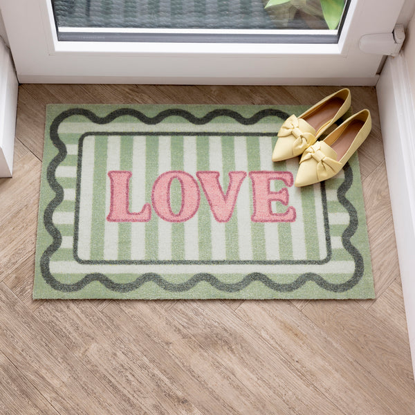 My Mat Nylon Indoor Patterned My Love