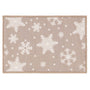 Floormatters Natural Snowflake Mat & Runner Set