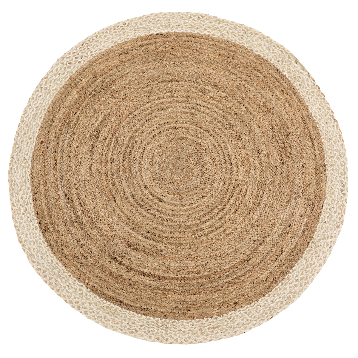 Origins Jute Border Natural White