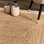 Origins Jute Border Natural White