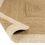 Origins Jute Border Natural White