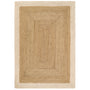 Origins Jute Border Natural White