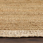 Origins Jute Border Natural White