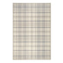 Hug Rug Eco-Washable Isla Plaid Natural