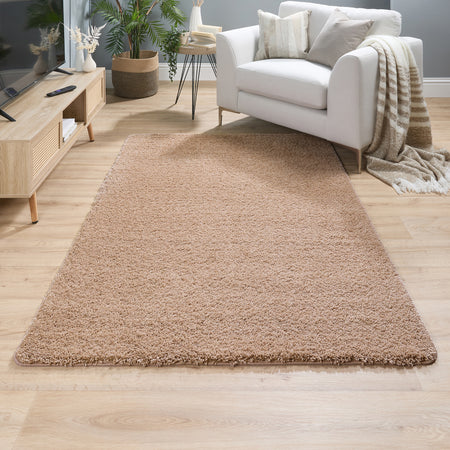 MadeNorth Shaggy Nude Pink Rug