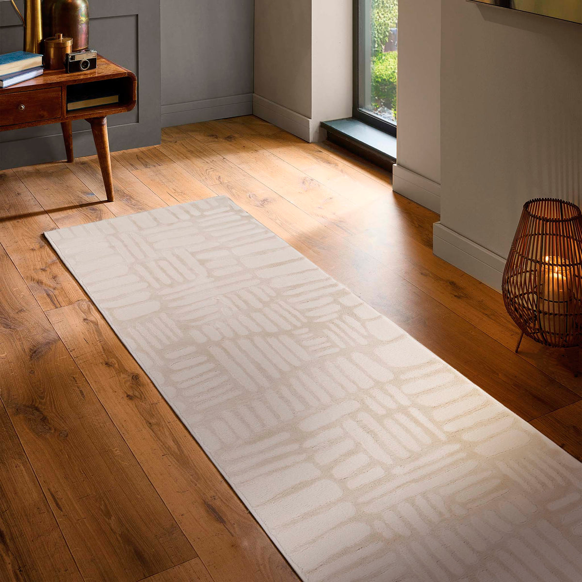 Pathways Rug Origins Pathway Cream Rug - Phoenox Textiles
