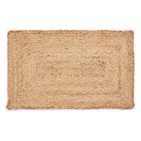 Origins Jute Extra Natural Doormat with a jute woven design.