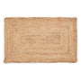 Origins Jute Extra Natural Doormat with a jute woven design.