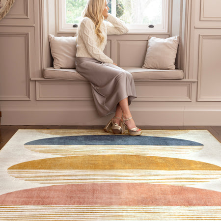 Hug Rug Eco-Washable Oval Eclipse
