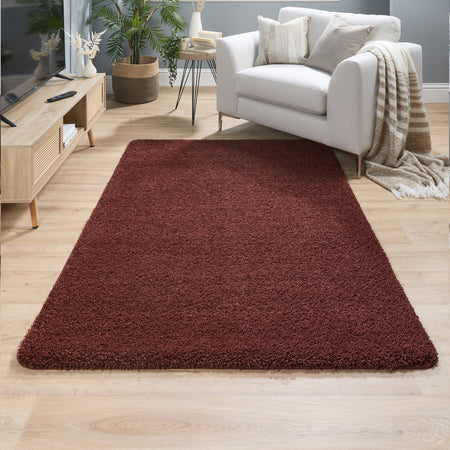 MadeNorth Shaggy Ox Red Rug