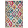 Hug Rug Eco-Washable Painted Ikat