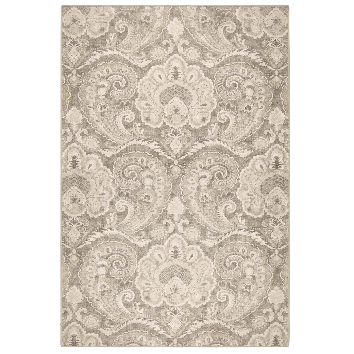 Hug Rug X Graham & Brown Paisley Tapestry Linen Eco-Washable