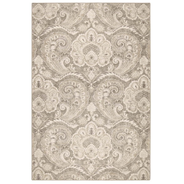 Hug Rug X Graham & Brown Paisley Tapestry Linen Eco-Washable