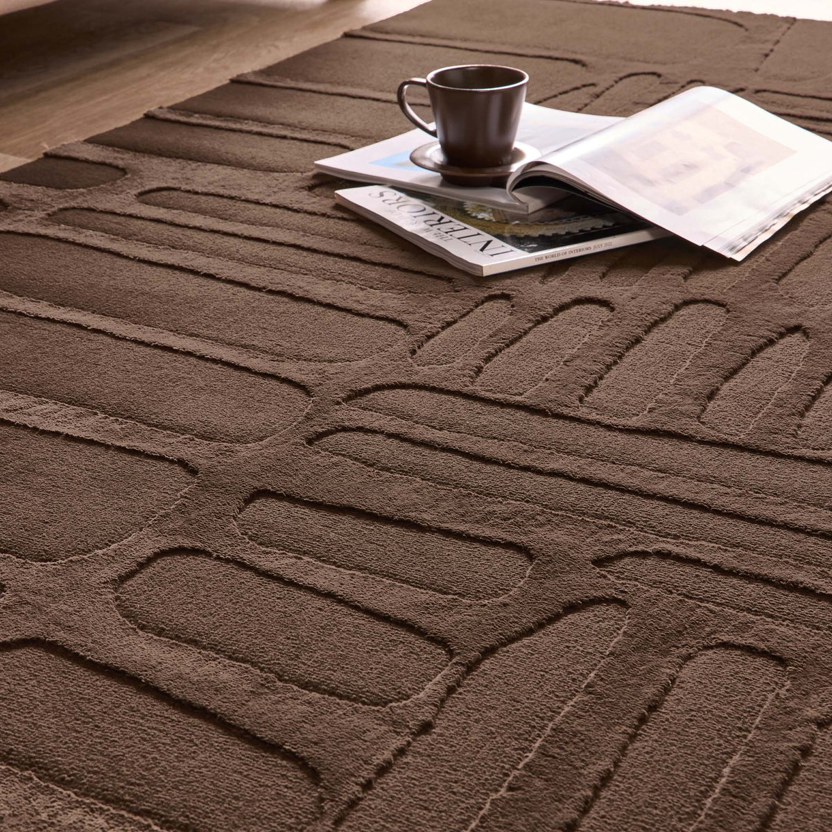Origins Pathway Chocolate Rug
