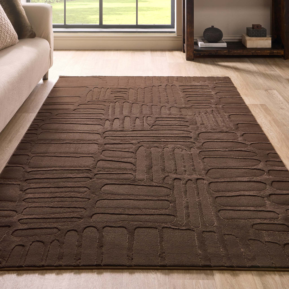 Origins Pathway Chocolate Rug