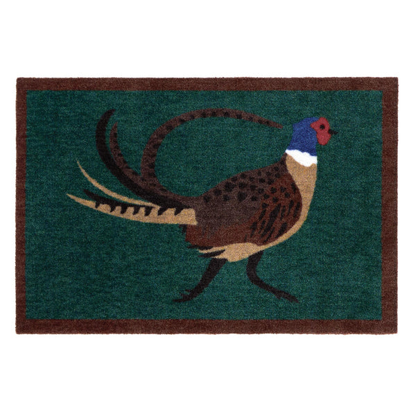 My Mat Nylon Indoor Pattern Pheasant Green