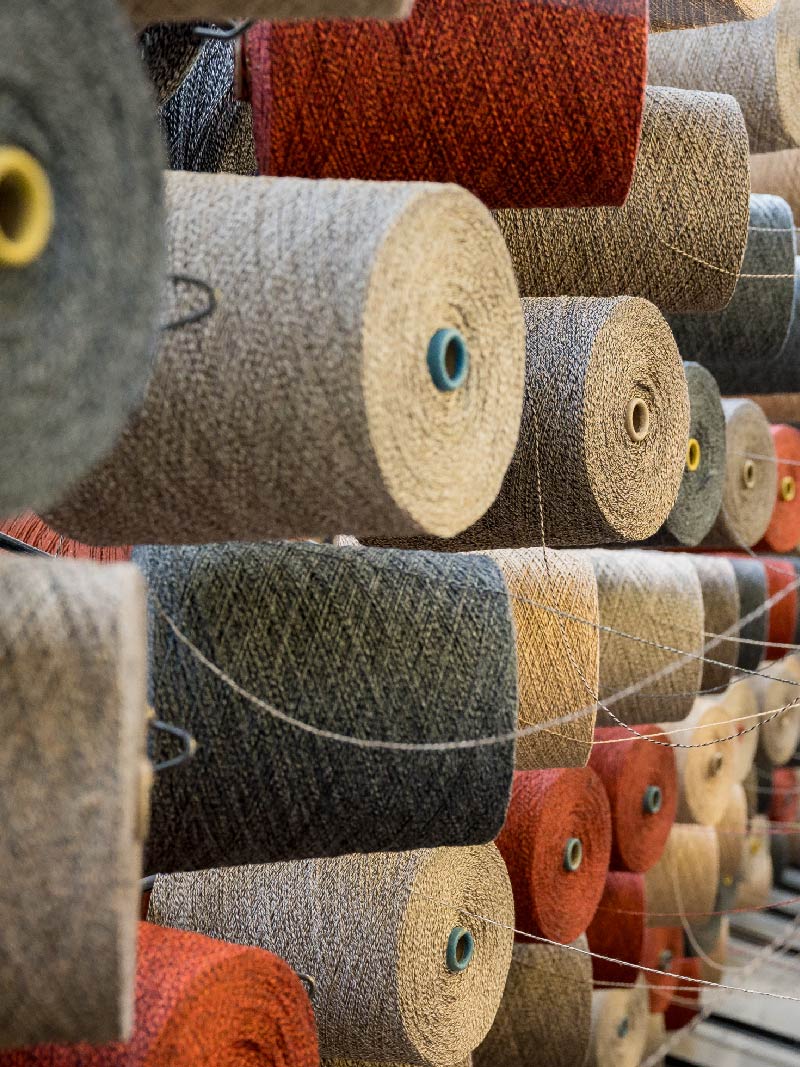 Recycled yarns at Phoenox Textiles