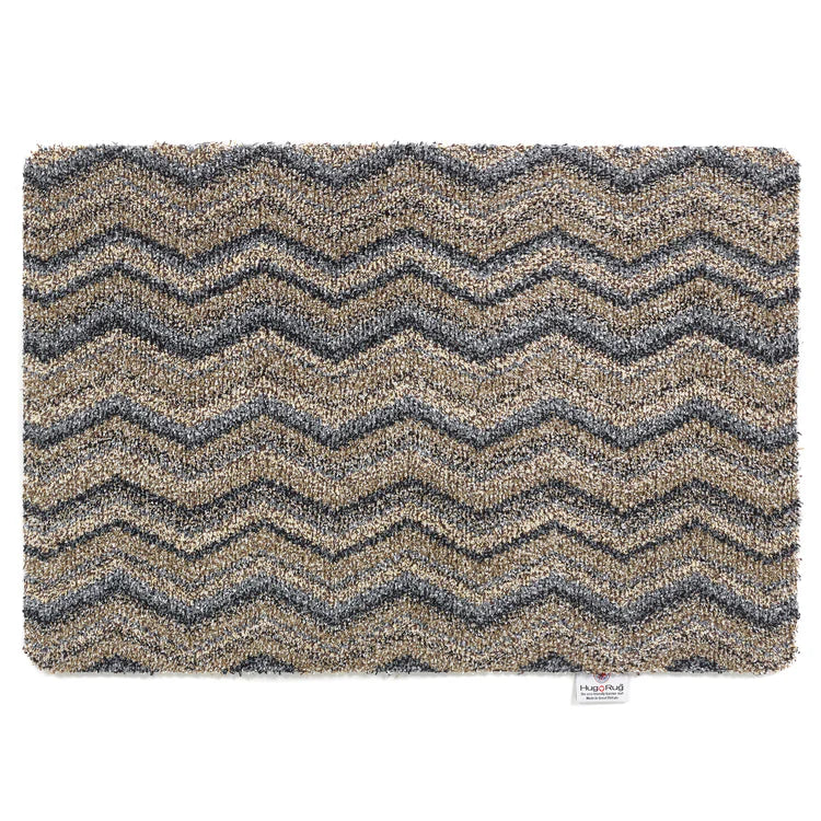Hug Rug - Ribbon Grey Zig Zag - Phoenox Textiles