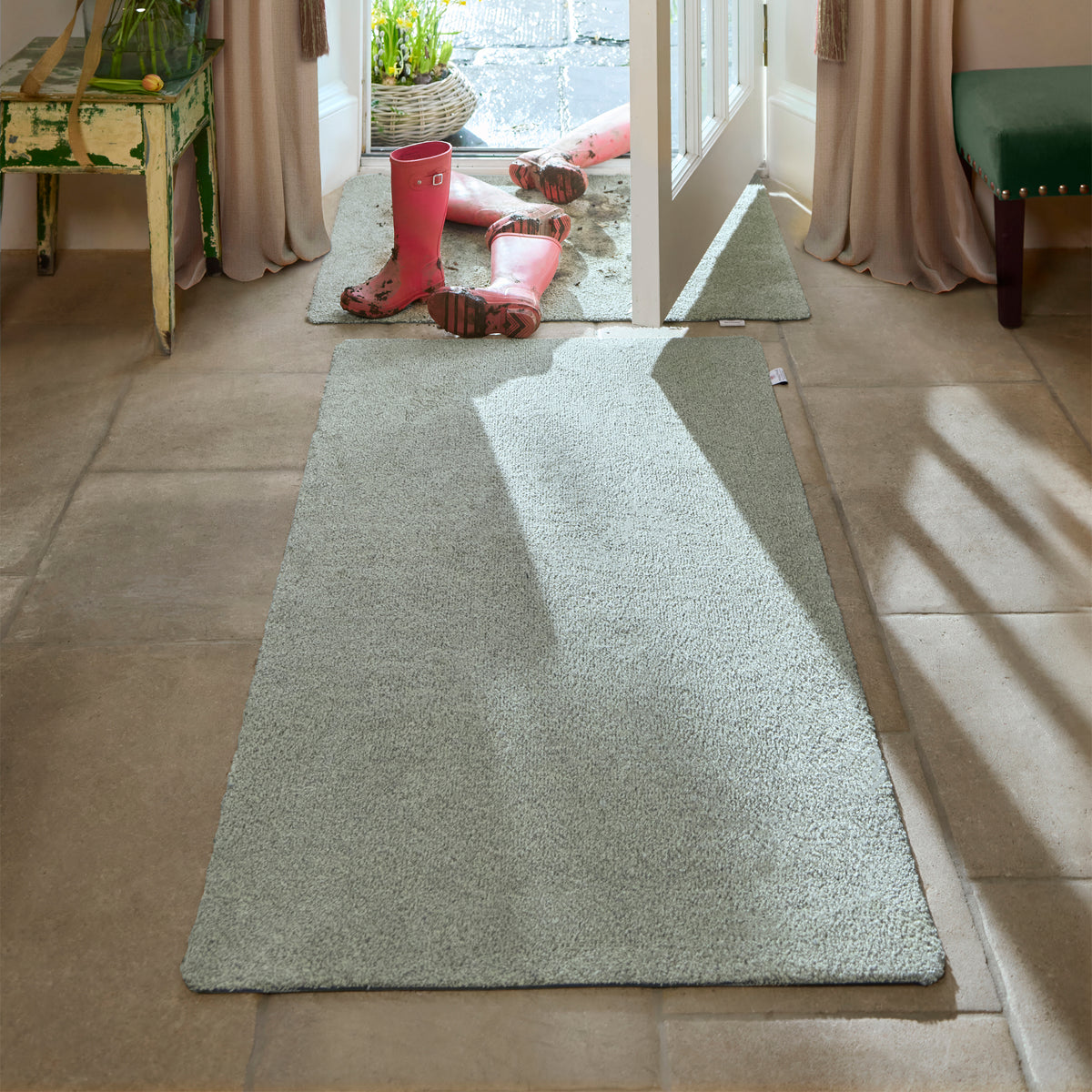 Hug Rug - Plain Soft Green