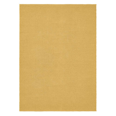 Hug Rug Woven Plain Rug Gold