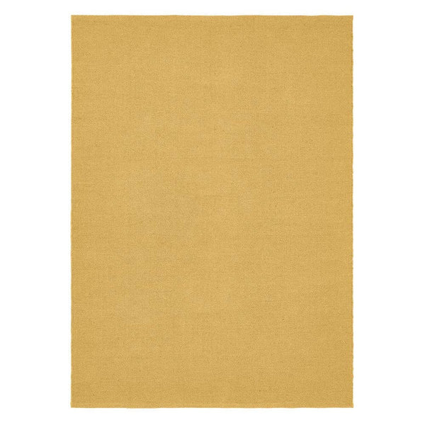 Hug Rug Woven Plain Rug Gold