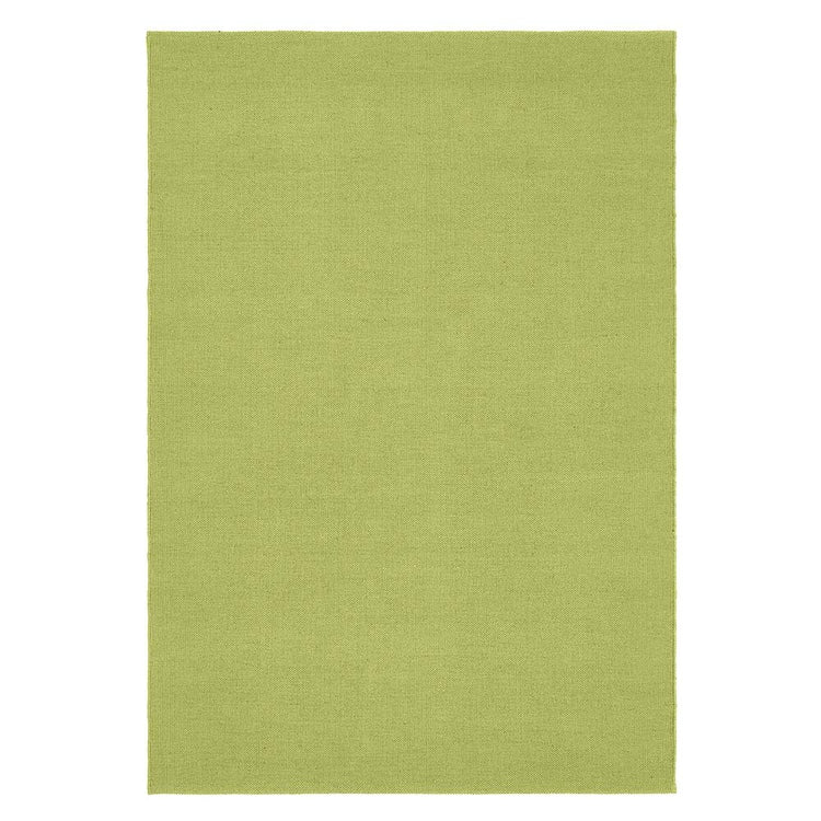 Hug Rug Woven Plain Rug Green