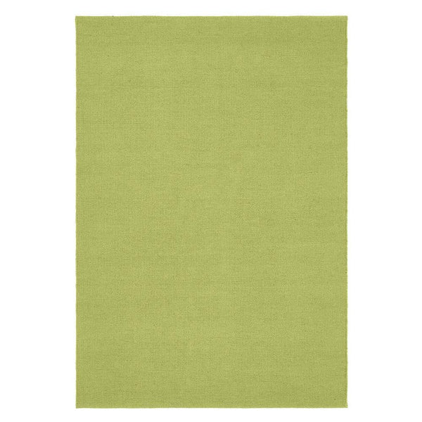 Hug Rug Woven Plain Rug Green