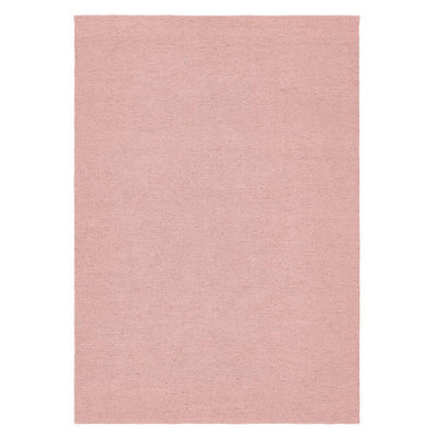 Hug Rug Woven Plain Rug Rose