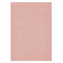 Hug Rug Woven Plain Rug Rose