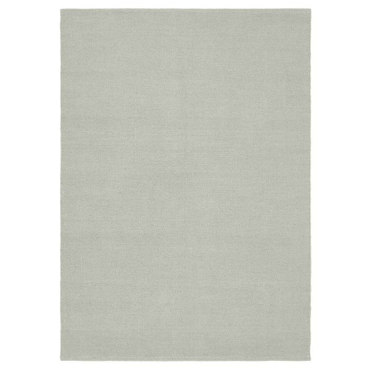 Hug Rug Woven Plain Rug Sky Grey