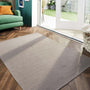 Hug Rug Woven Plain Rug Warm Grey