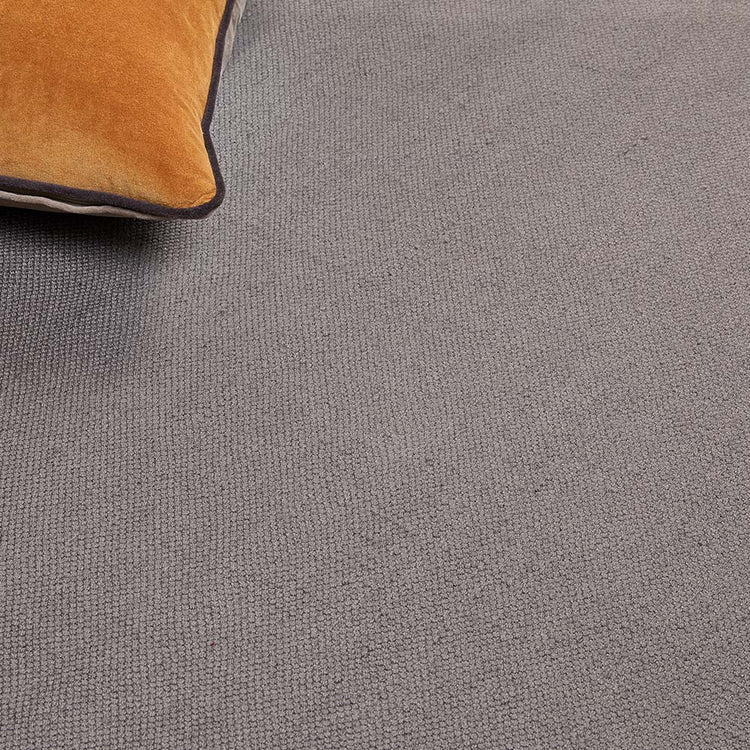 Hug Rug Woven Plain Rug Warm Grey