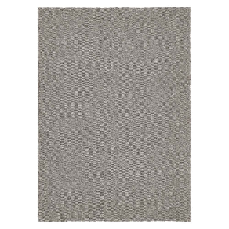 Hug Rug Woven Plain Rug Warm Grey