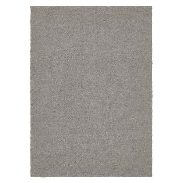 Hug Rug Woven Plain Rug Warm Grey