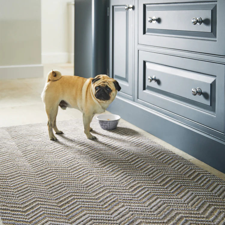 Hug Rug Select - Portland Stone Zigzag