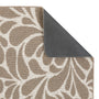 My Mat Sculptured Washable Patterened Rain Drop Mink