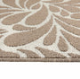 My Mat Sculptured Washable Patterened Rain Drop Mink