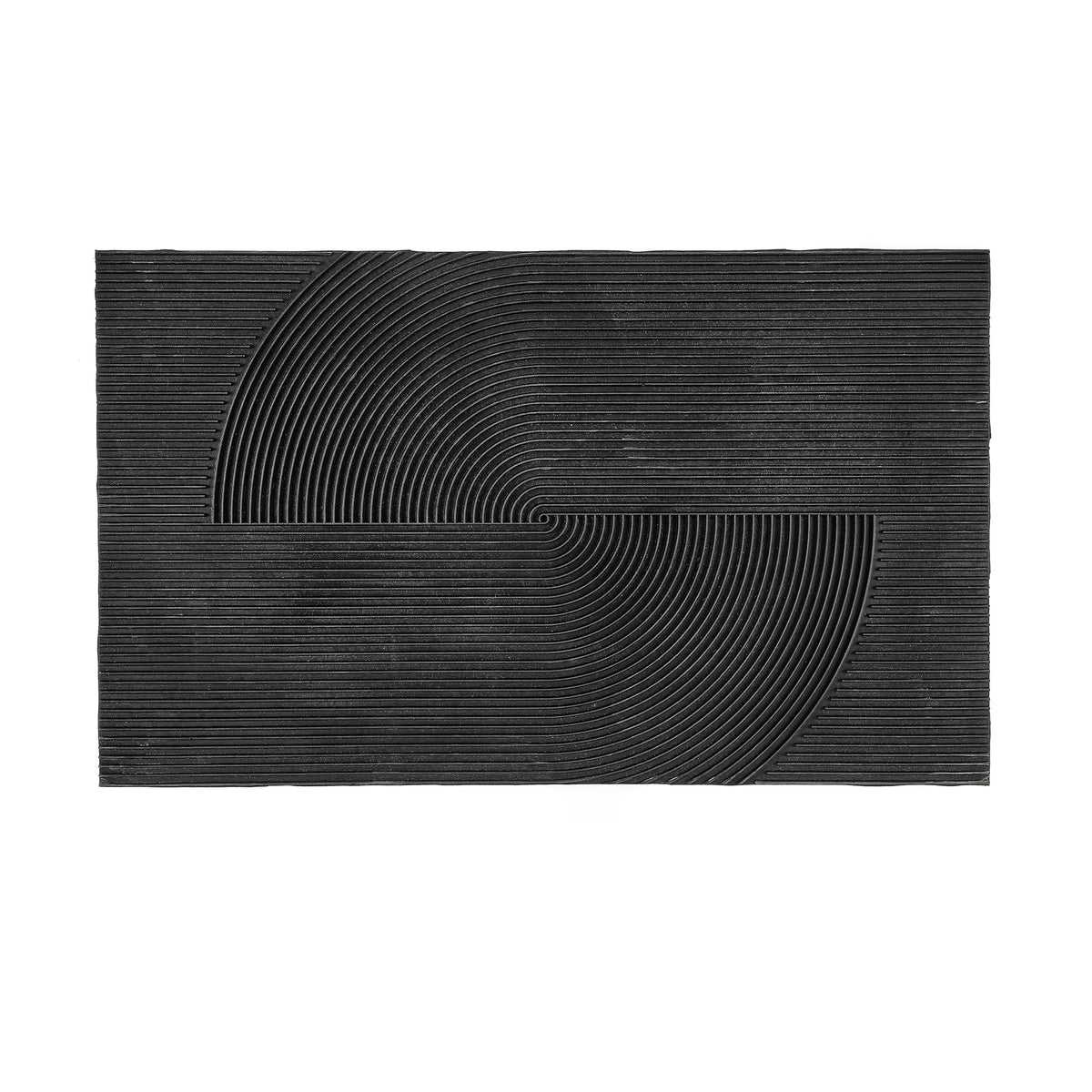 My Mat Reversible Rubber Curve Doormat